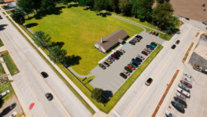 Image1 - 3D Visualization (modeling & animation) for new construction - for Harvest Apostolic Church, Pastor Jeff Jones (prepared by Pastor Doug Joseph at Design8Studio.com)