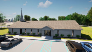 Image8 - 3D Visualization (modeling & animation) for new construction - for Harvest Apostolic Church, Pastor Jeff Jones (prepared by Pastor Doug Joseph at Design8Studio.com)