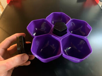 Critter Bowls Pet Cage Mount for 5-compartment feeder - Image 2