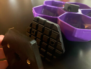 Critter Bowls Pet Cage Mount for 5-compartment feeder - Image 3
